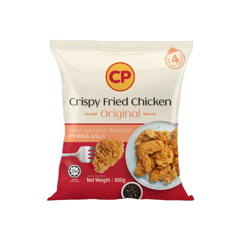 CP Crisp Fried Chicken Original 600/pkt
