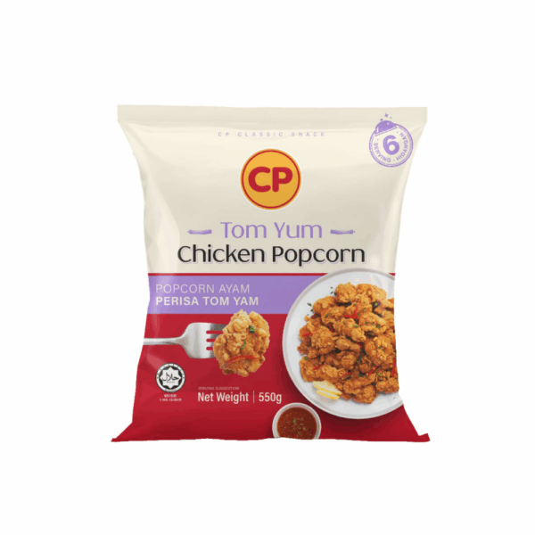 CP Tom Yam Jumbo Pop Corn 550/pkt