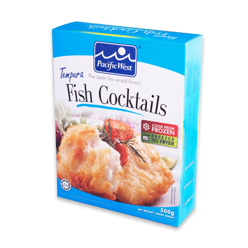Pacific West Tempura Fish Cocktail Retail 500gm
