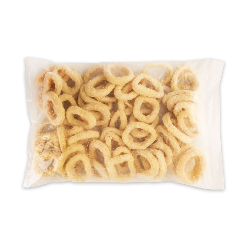 Pacific West Tempura Natural Squid Rings 1kg