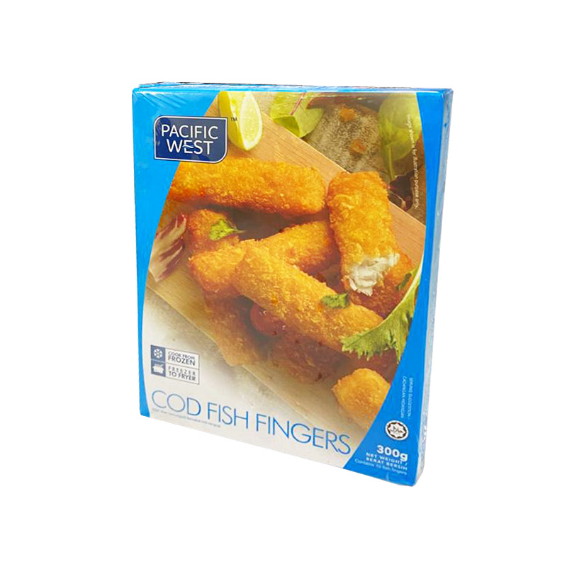 P.West Cod Fish Finger 300gm